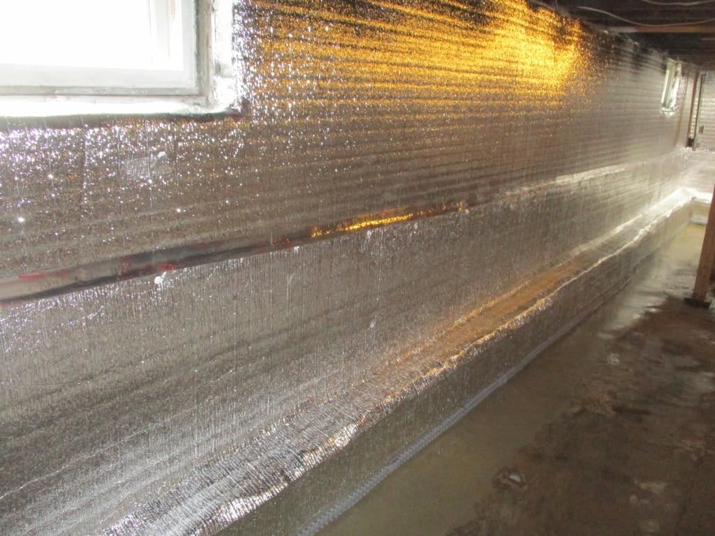 Aqua Dry Basement Waterproofing work photo