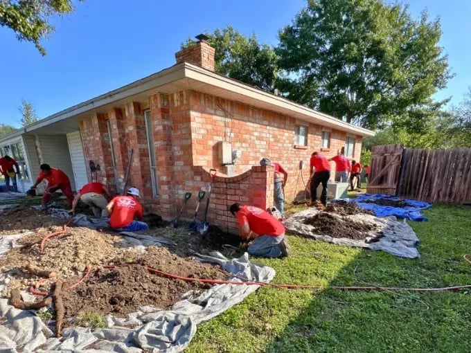 Texas Foundation Repair and Remodeling LLC work photo