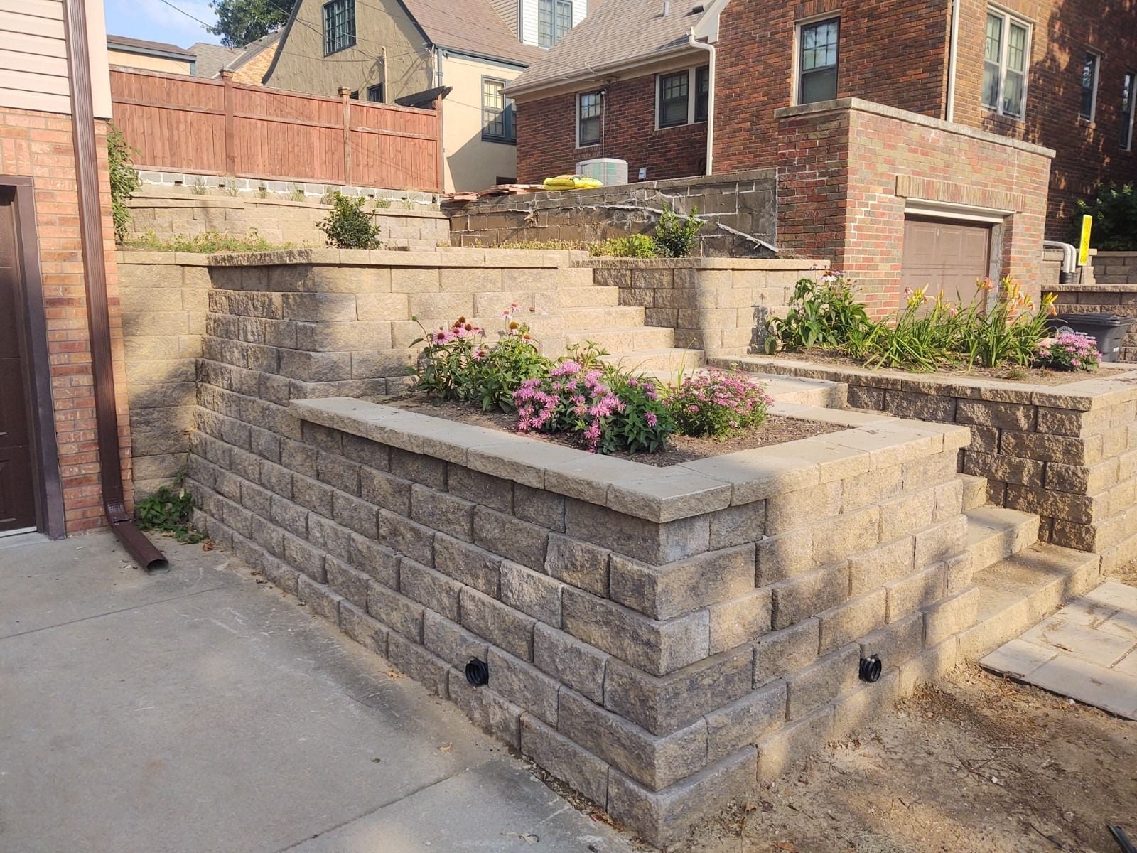 Jensen Retaining Walls work photo