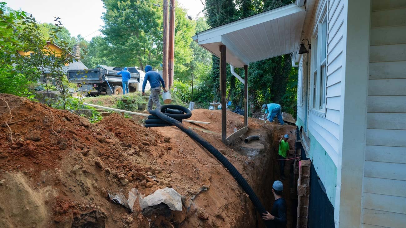 Foundation Solutions WNC work photo
