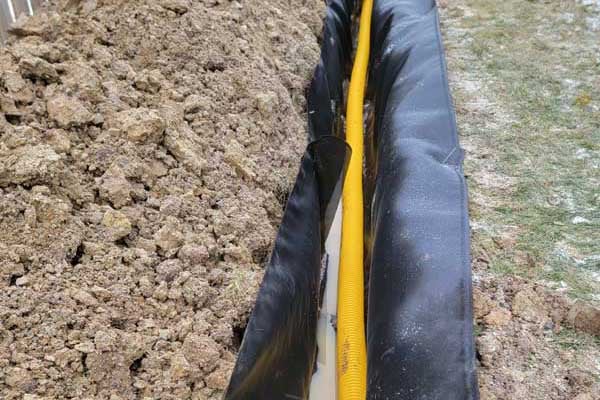 Mr. French Drain work photo