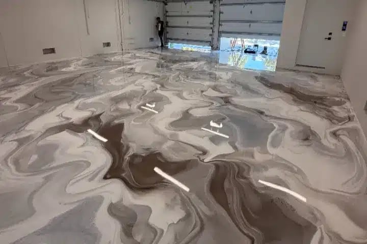 DiamondShield Epoxy Floor Coatings work photo