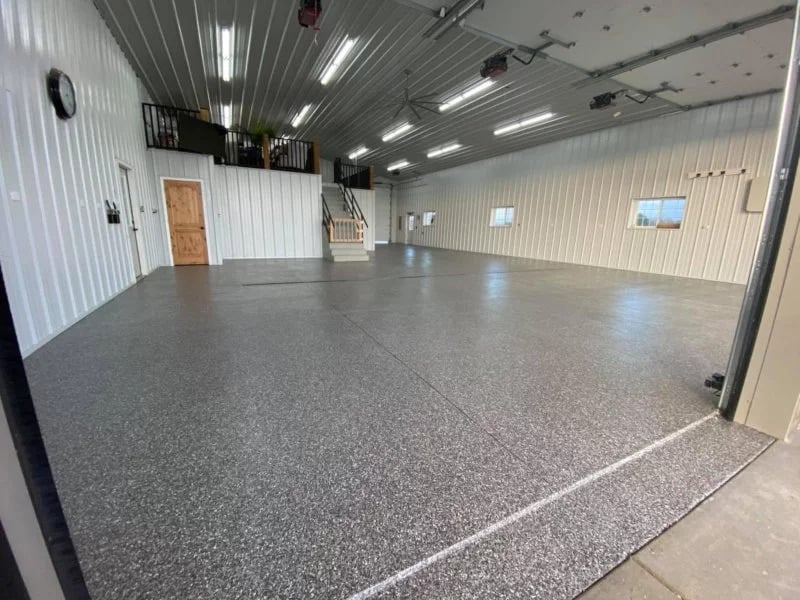 K Concrete Coatings work photo