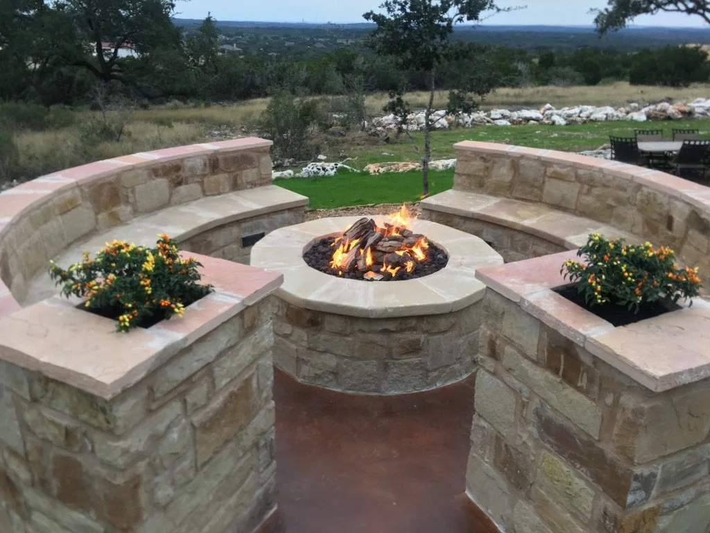 Cozy Fireplace & Patio work photo