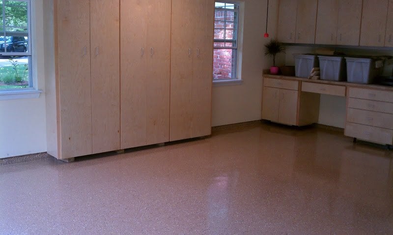 Garage Floor Effects work photo