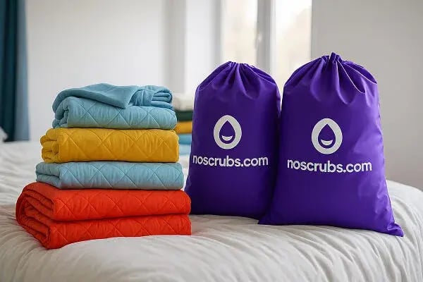 NoScrubs Laundry Delivery work photo