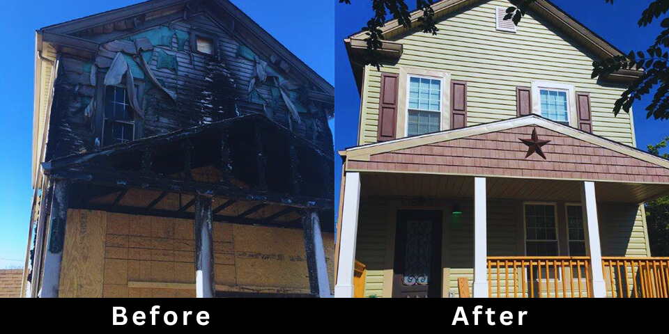 Boston Fire and Flood Restoration work photo