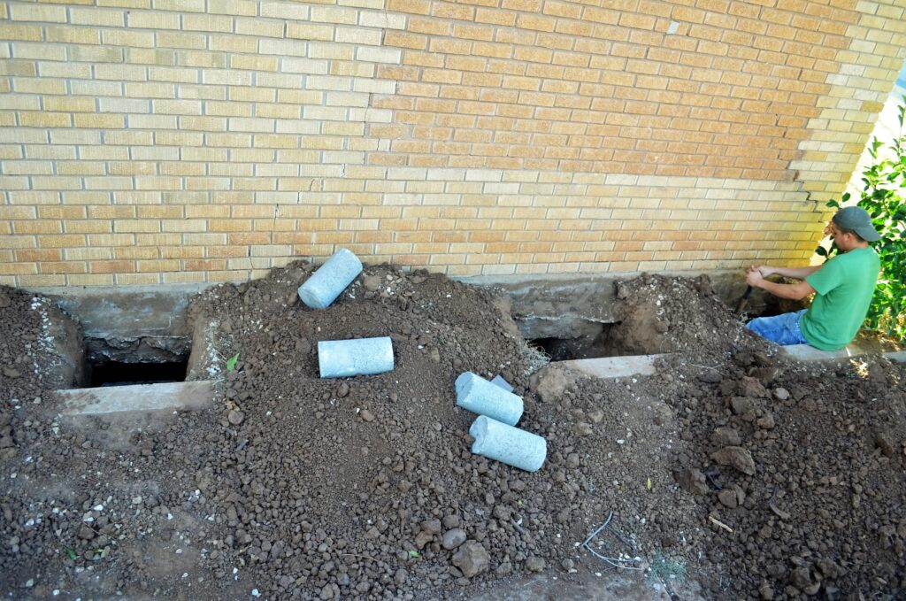 Bats Foundation Repair work photo