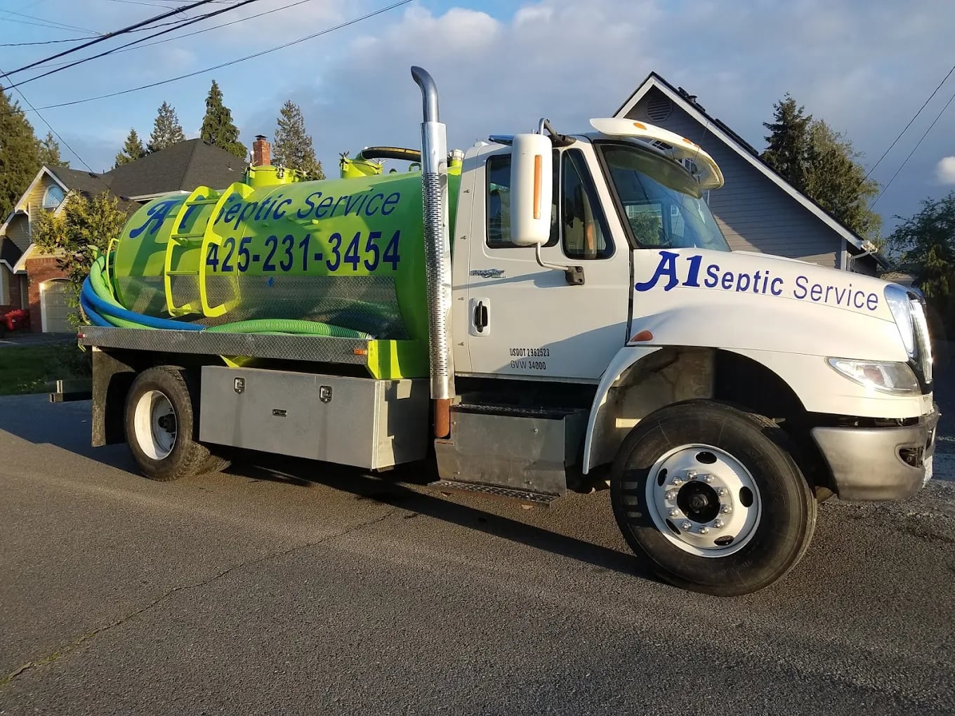 A1 Septic Service work photo