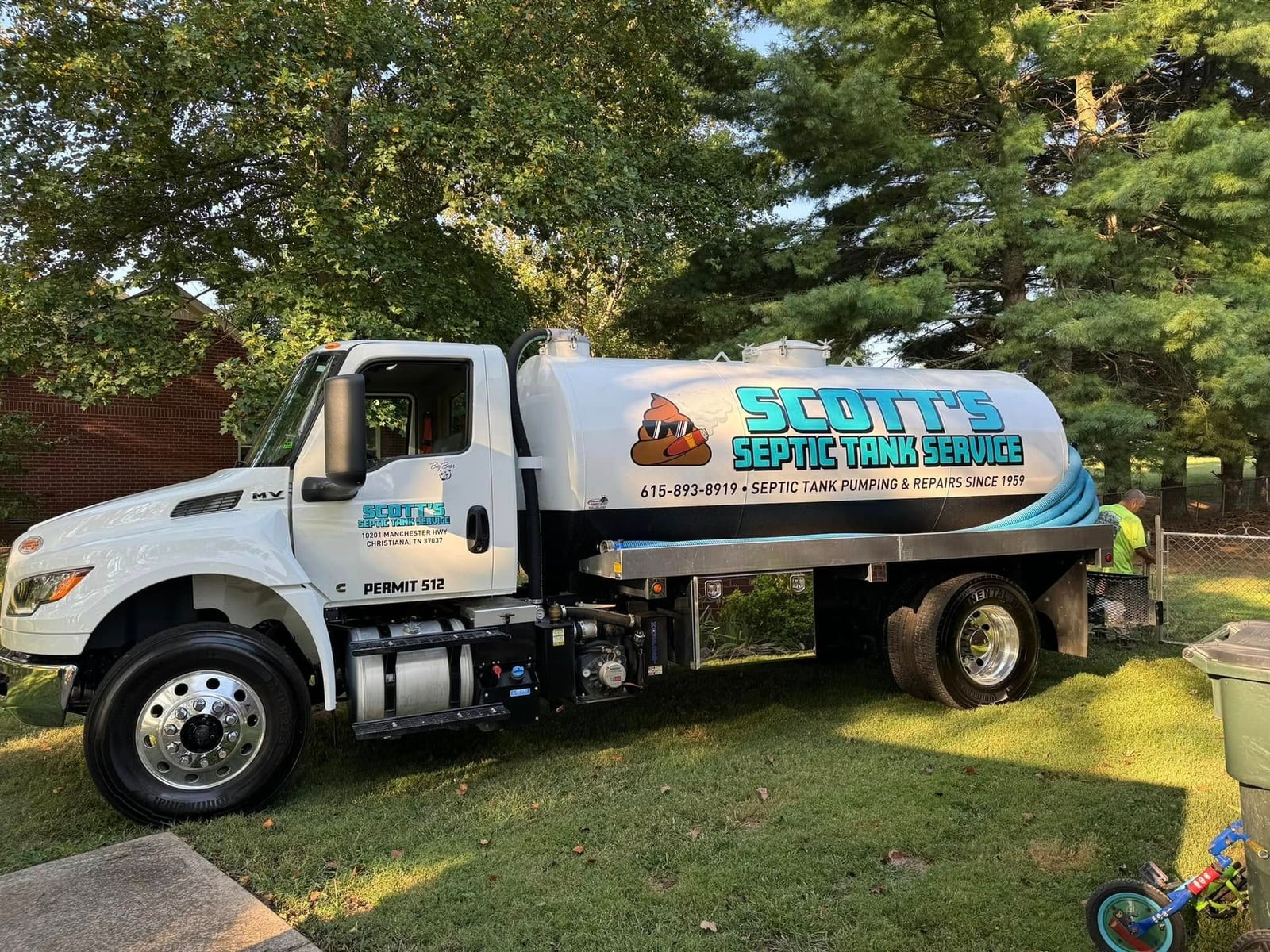 Scott Septic Tank Service LLC work photo