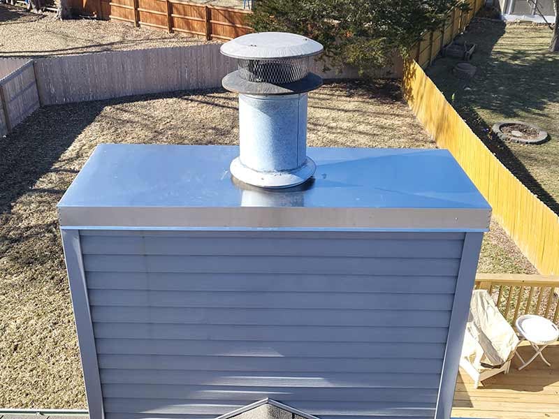 All in a Row Chimney work photo