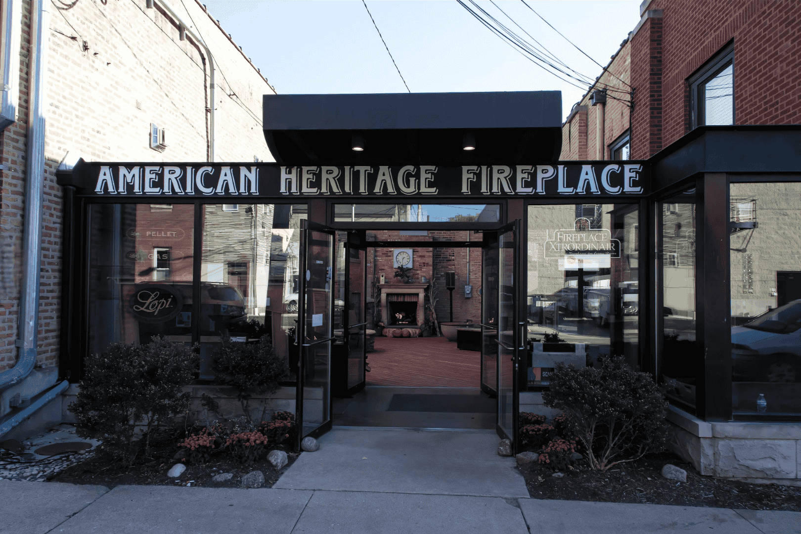 American Heritage Fireplace work photo
