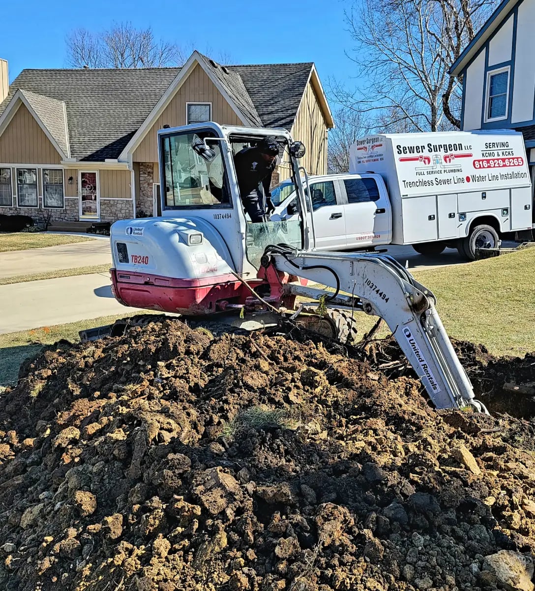 Sewer Surgeon of Kansas City/KCMO work photo