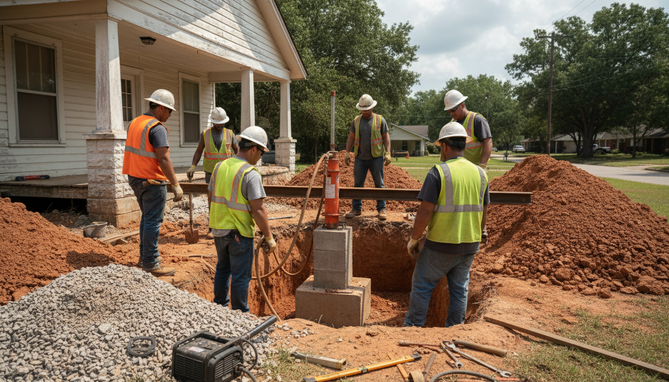 TRUSTED BY HOMEOWNERSTHE BEST IN HOUSTON SLAB REPAIR cover photo