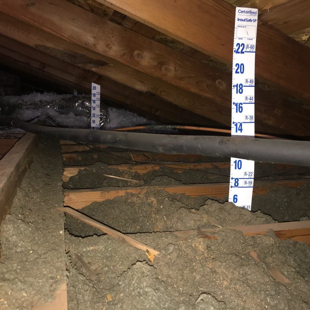 Attic InsulationDFW work photo