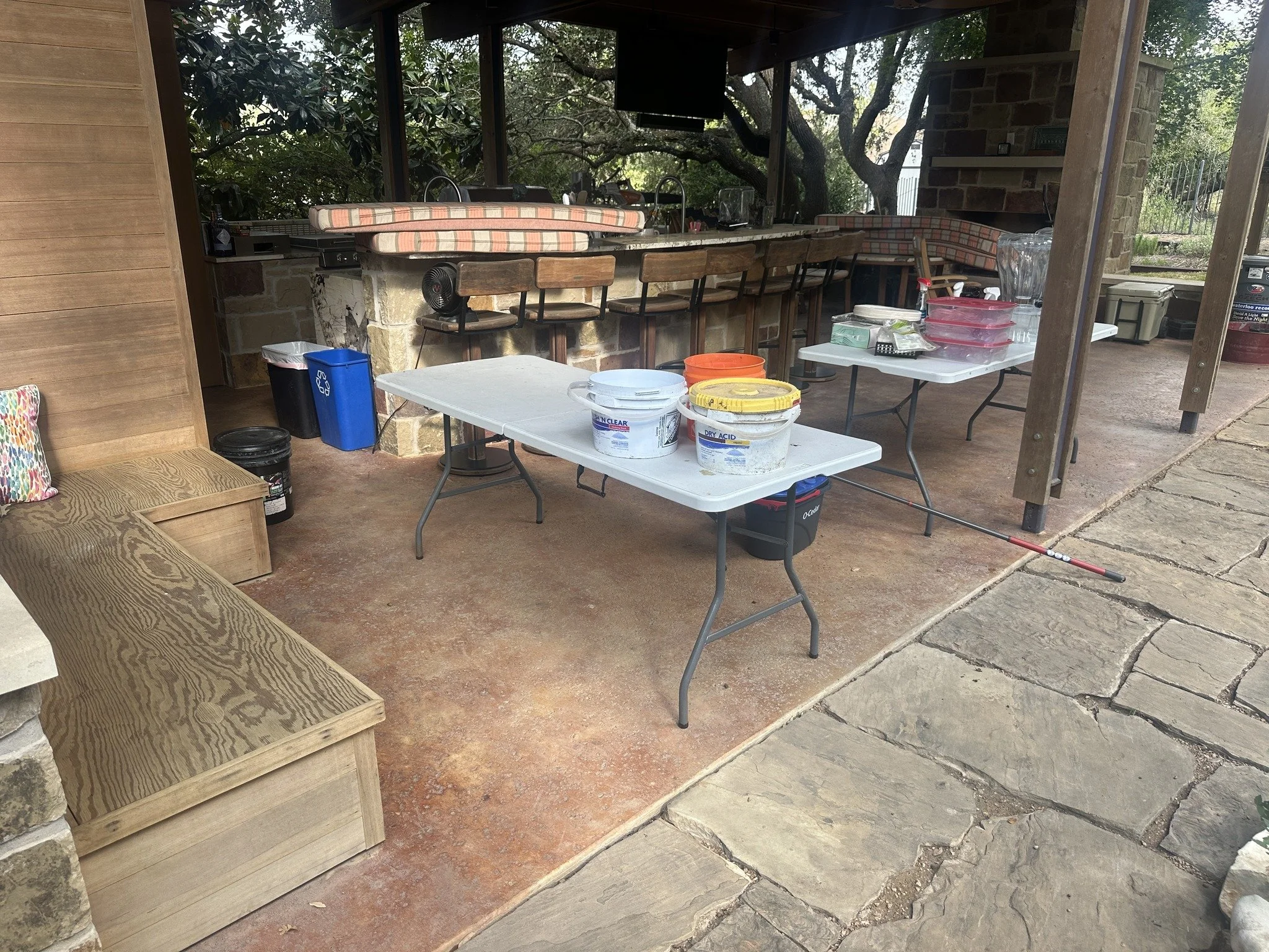Formula Concrete Coating Austin work photo