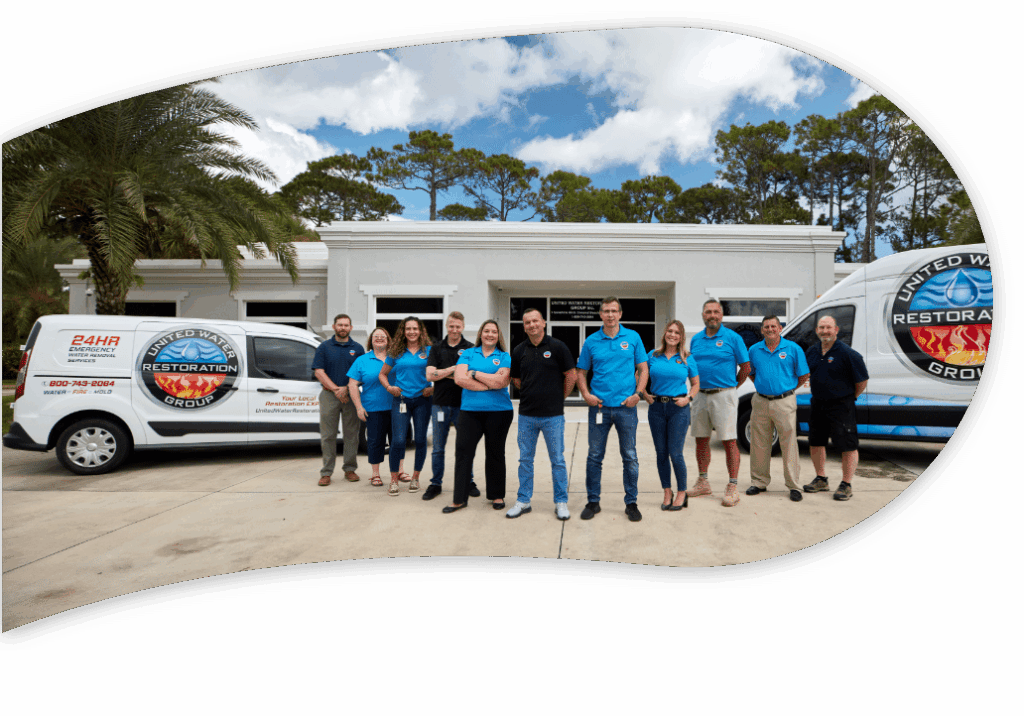 United Water Restoration Group of Charlotte work photo