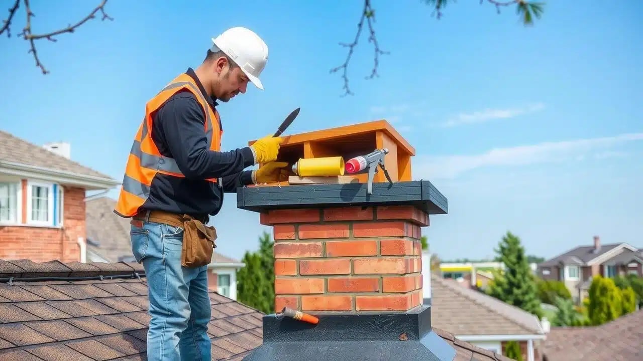 Anywhere Chimney Sweep Houston work photo