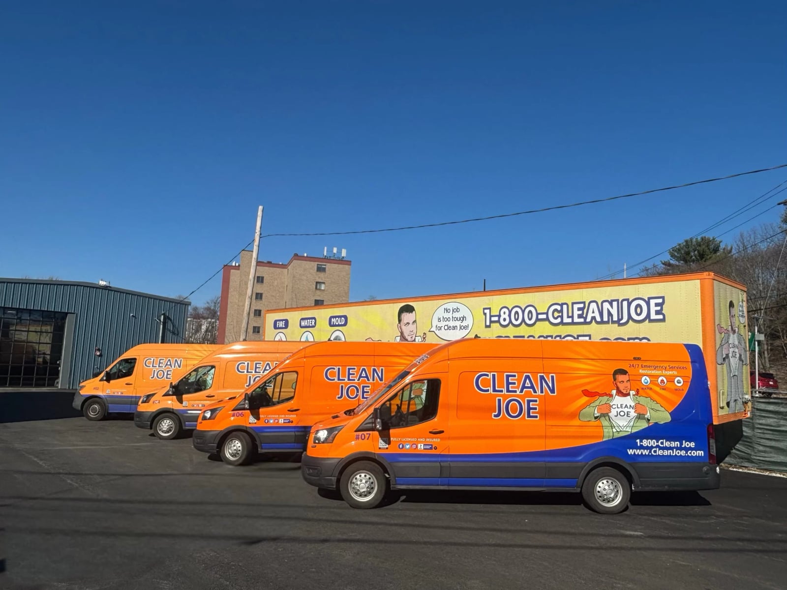 Clean Joe work photo