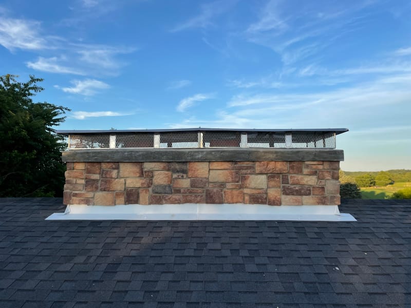 Dave's Certified Chimney Sweep work photo