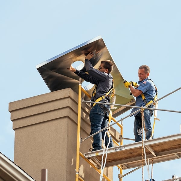 Advance Chimney Sweeps Inc work photo