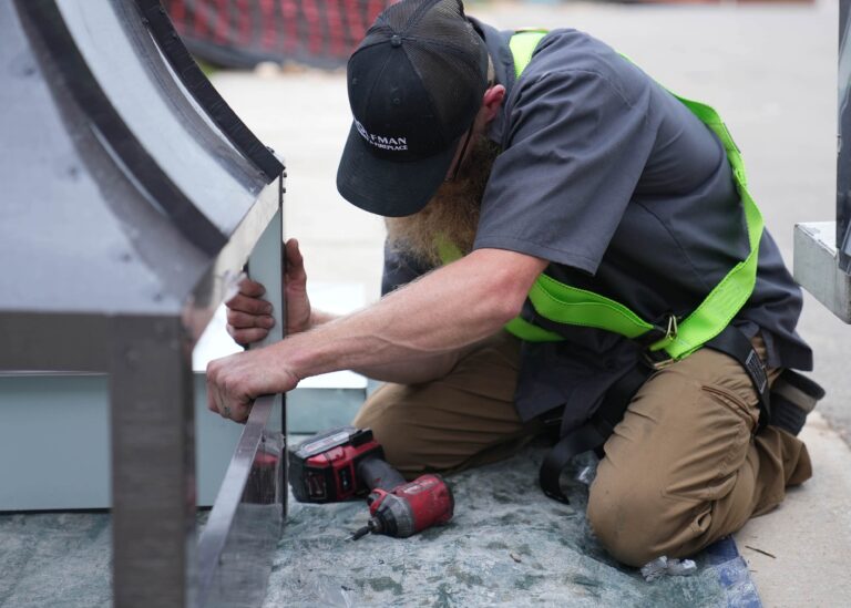 Wolfman Chimney & Fireplace work photo