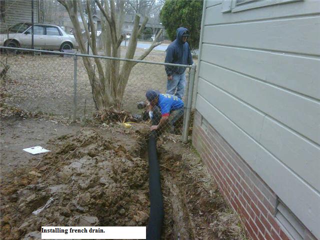 Phillips Affordable House Leveling work photo