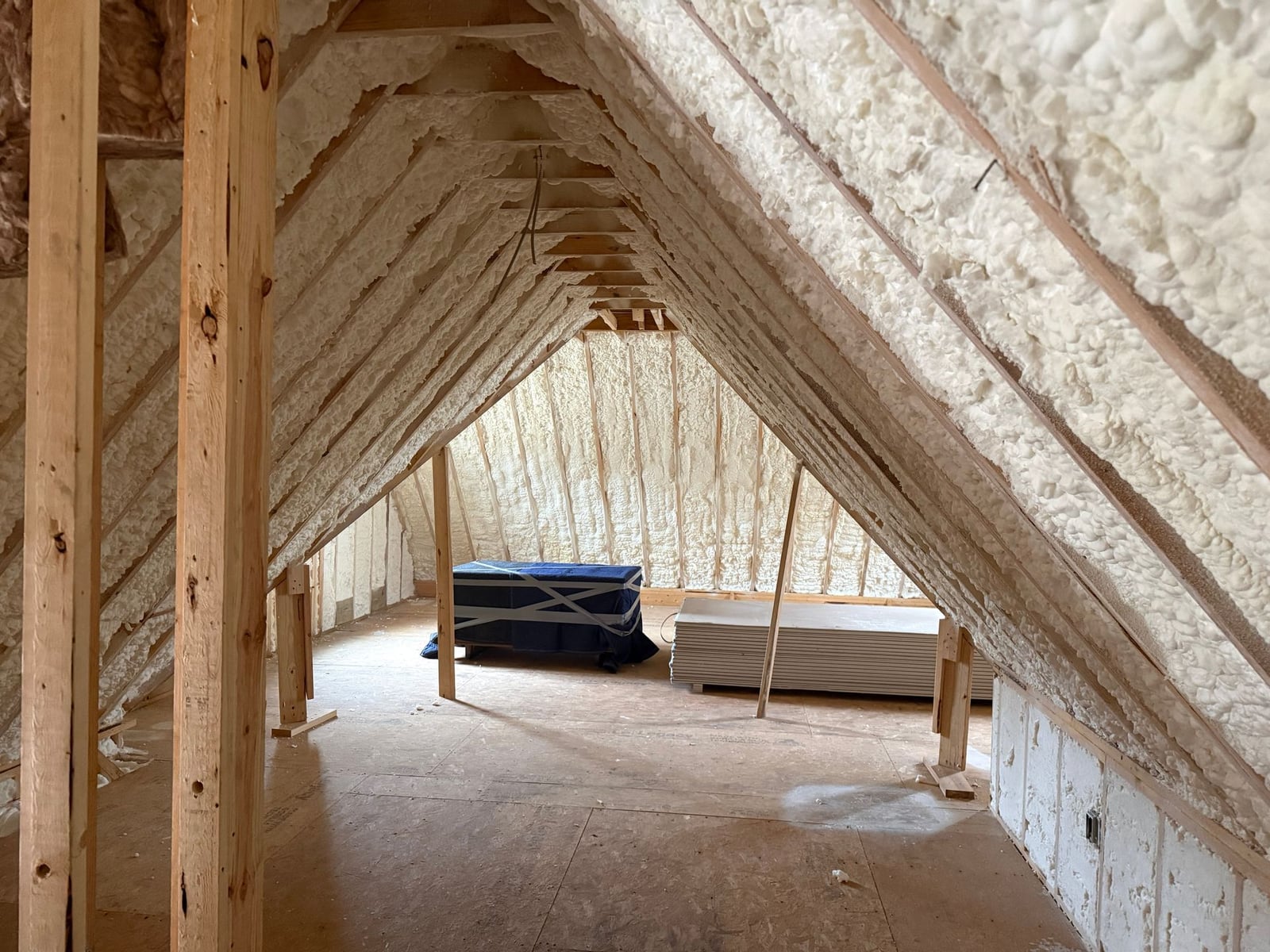 Vault Spray Foam work photo