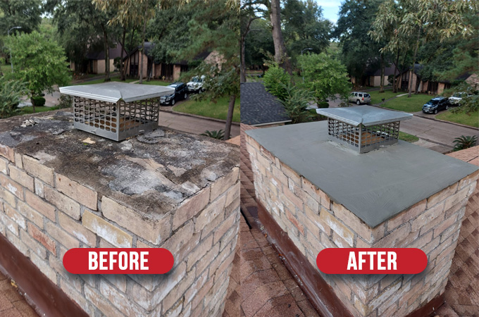 Brushers Chimneys - Chimney Repair in Houston work photo