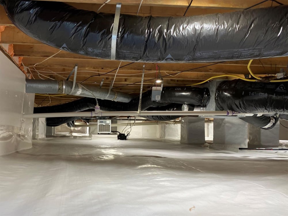 Triangle Radiant Barrier & Crawl Space Encapsulation work photo