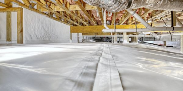 Mountain Crawl Space Encapsulation work photo