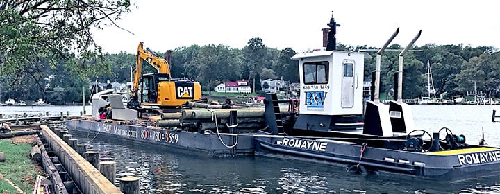 B & W Marine Construction Inc. work photo