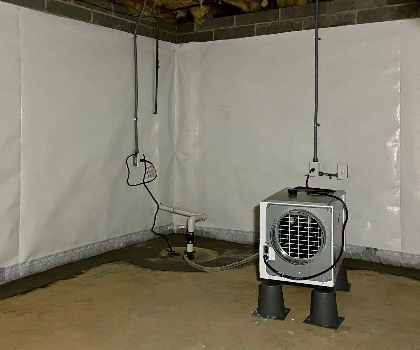 Dry Otter Waterproofing - Charlotte work photo