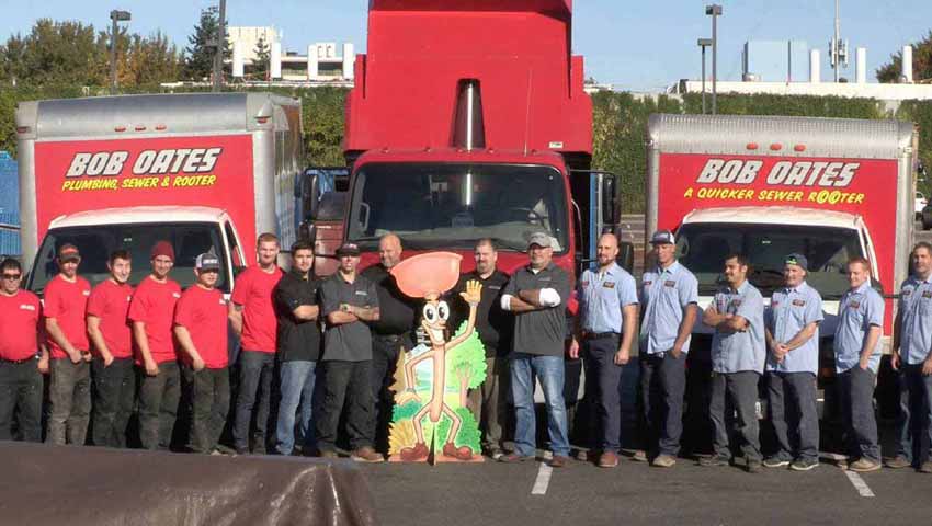 Bob Oates Sewer & Rooter work photo
