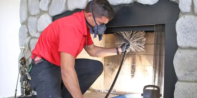Anderson Chimney Sweep Philadelphia work photo
