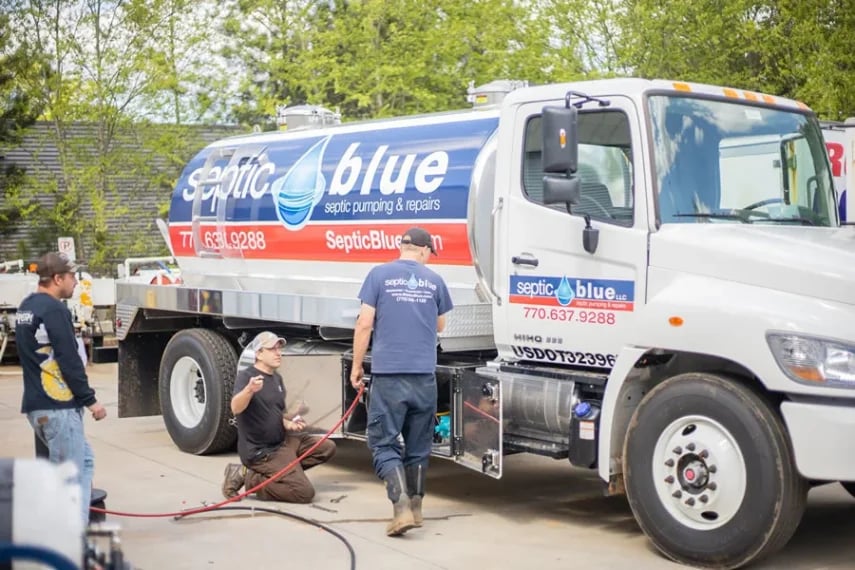 Septic Blue of Raleigh work photo