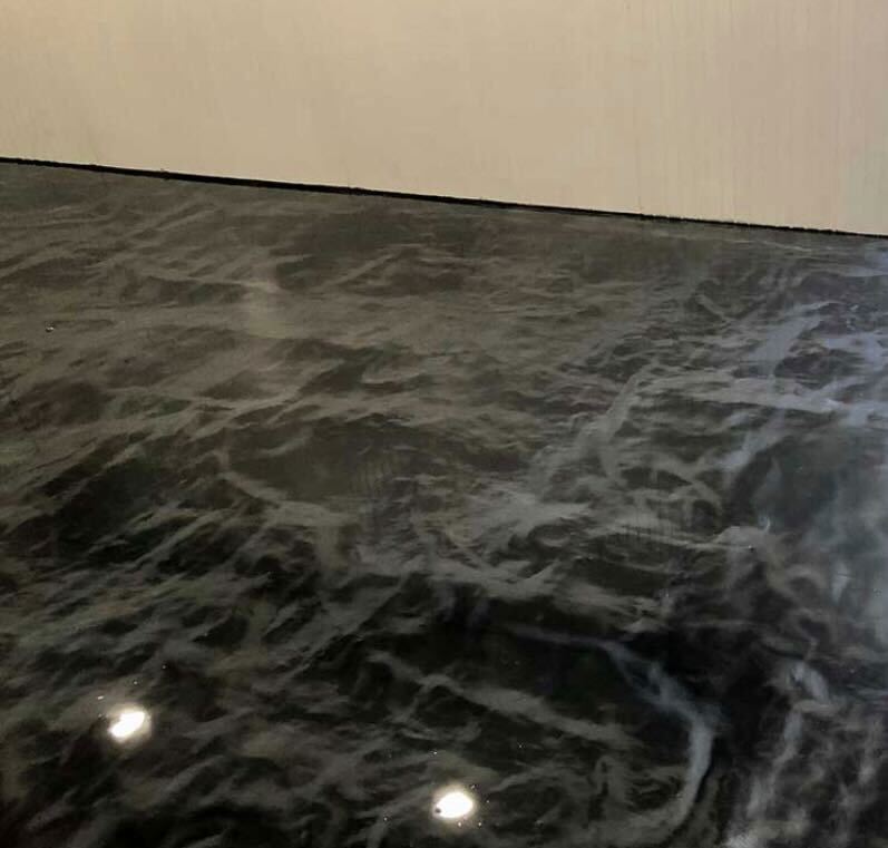LEX Floors - Epoxy Resin Metallic and Flakes work photo