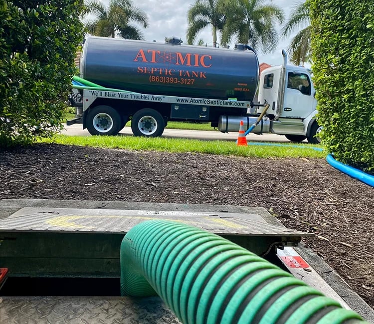 Atomic Septic Tank Service work photo