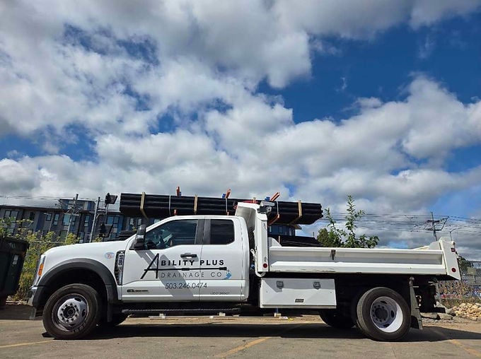 Ability Plus Drainage Company work photo