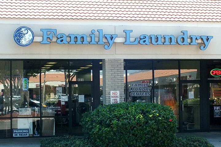 Family Laundry Center work photo