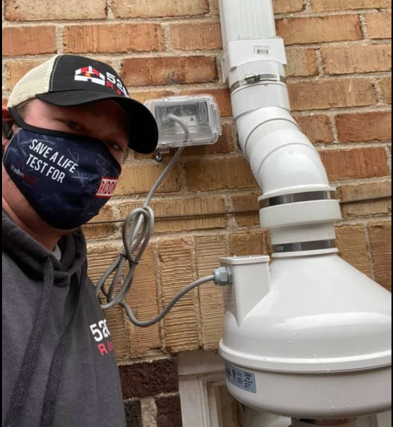 Radon Mitigation  
Golden cover photo