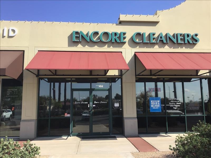 Encore Cleaners Pickup & Delivery work photo