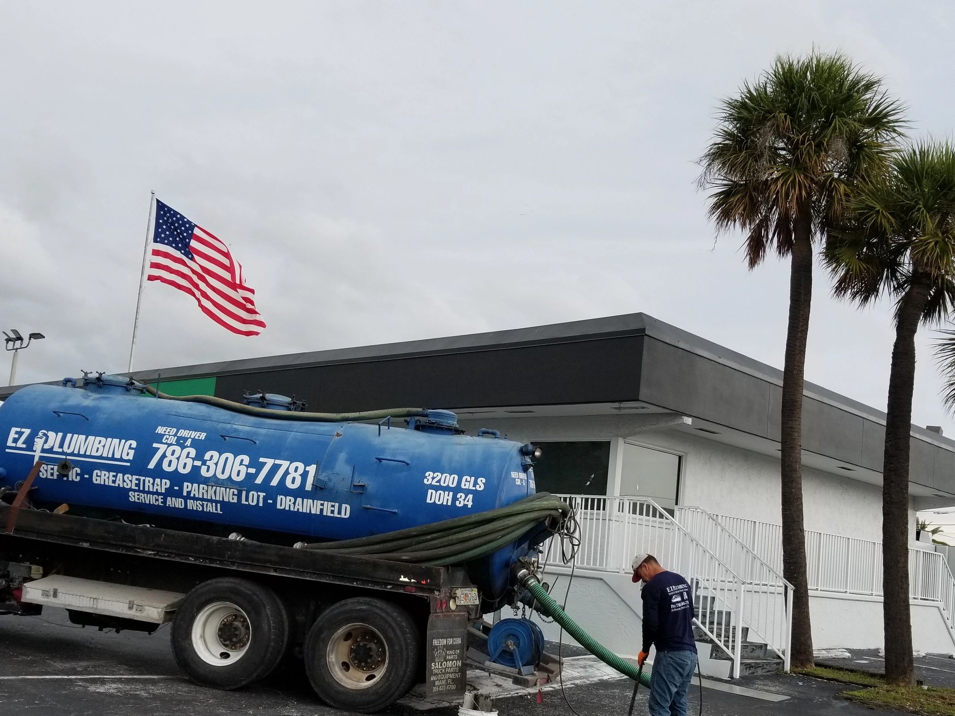 Ez Plumbing Septic & Grease Trap work photo
