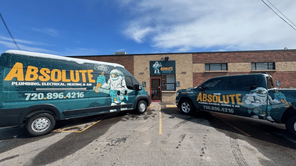 Absolute Plumbing, Electrical, Heating & Air work photo