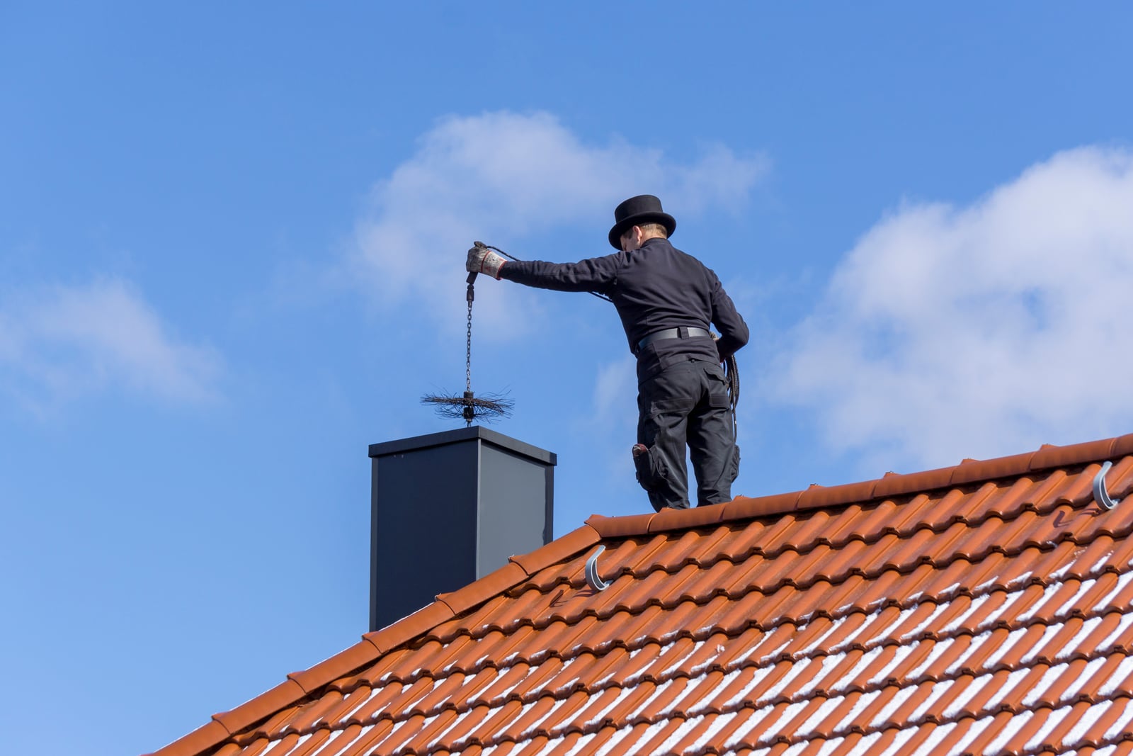 Mr Chimney Cleaning work photo