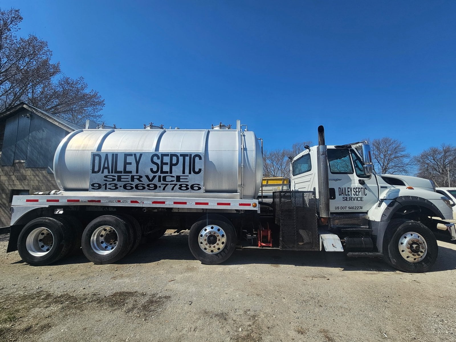 Dailey Septic Services work photo