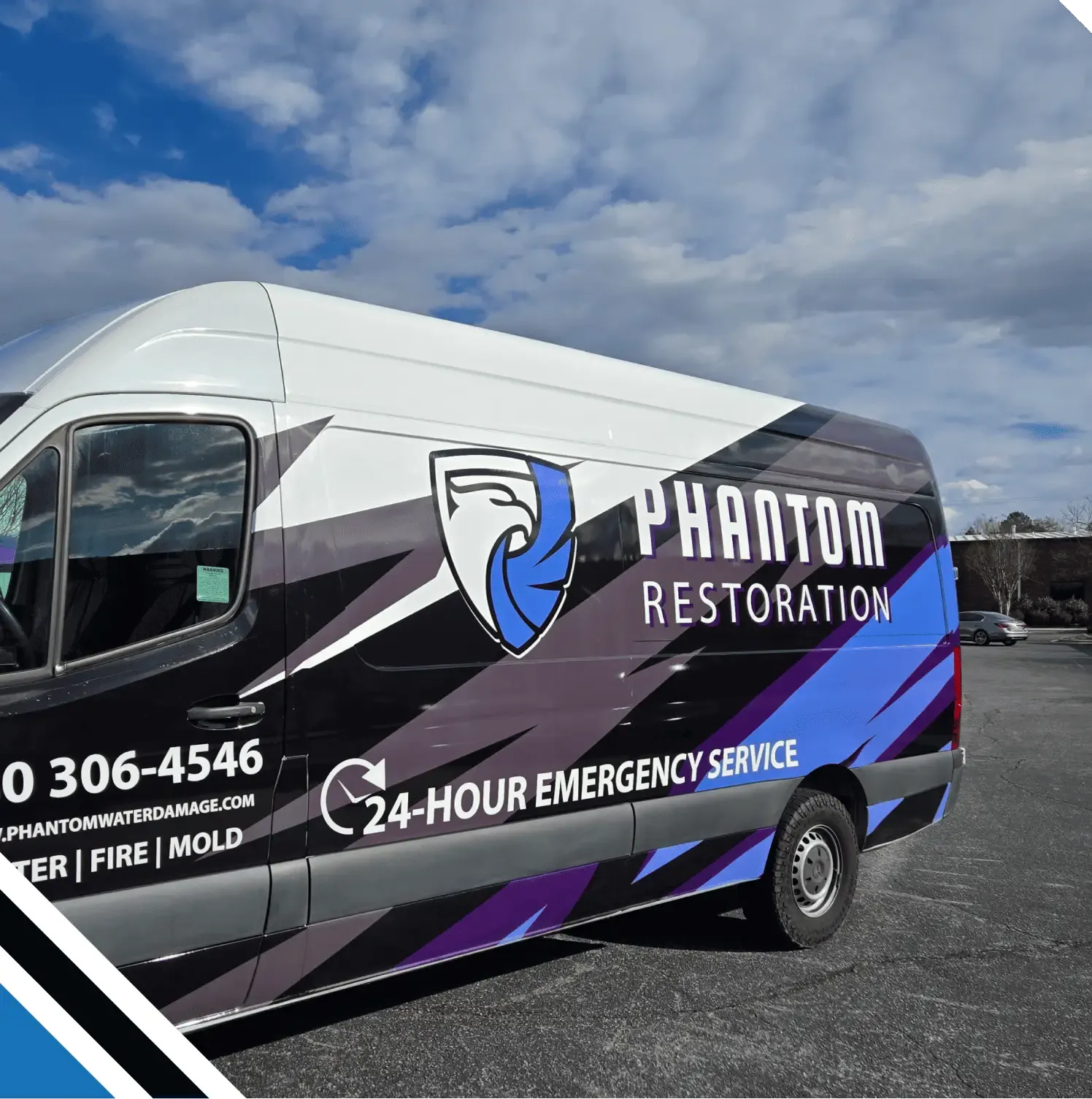 Phantom Water Damage & Restoration work photo