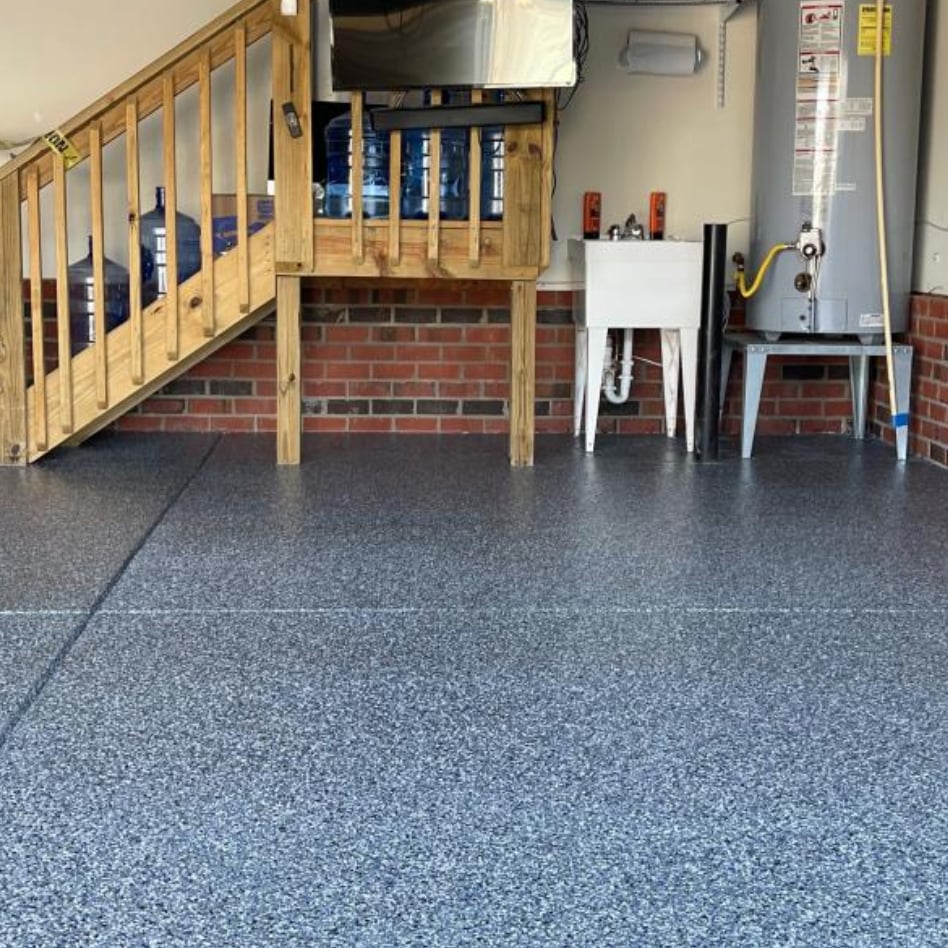 Top Flight Garage Floors work photo