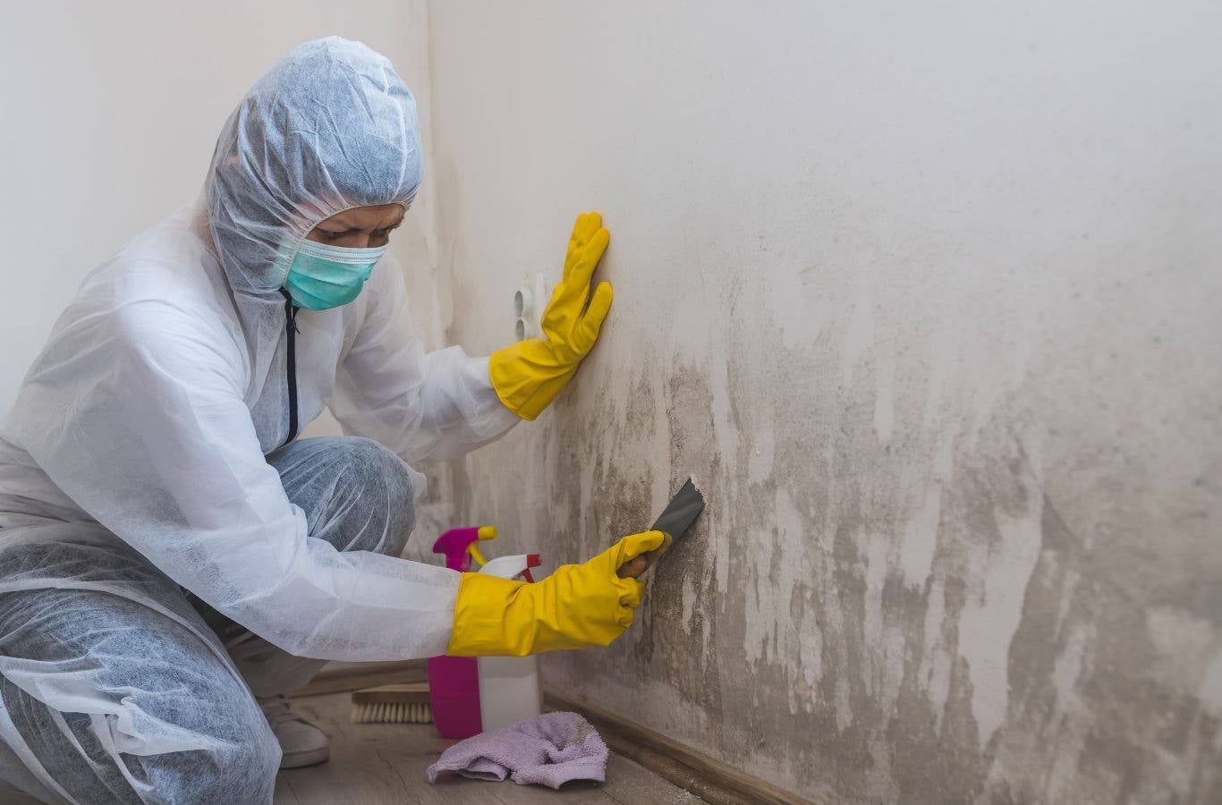 The Mold Inspection Canary work photo