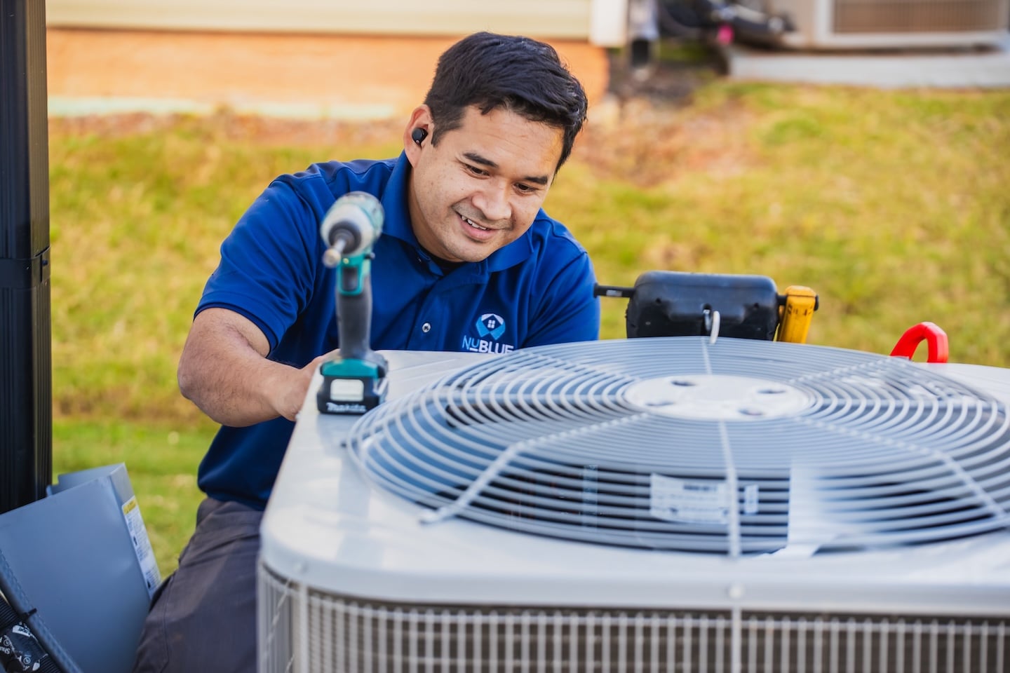 NuBlue Electric, Plumbing and Air work photo